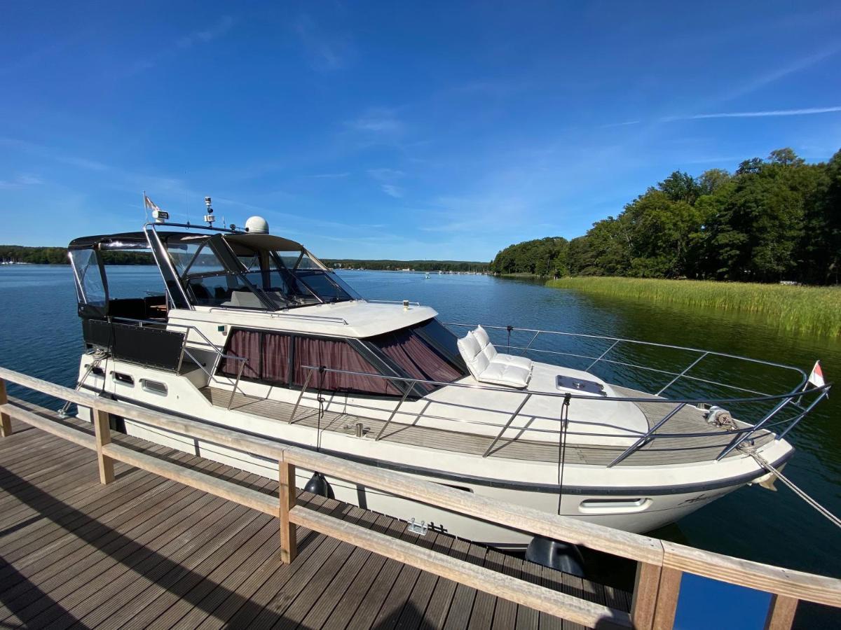 Luxusurlaub Auf Der Amavida Yacht / Scharmuetzelsee Bad Saarow Ngoại thất bức ảnh