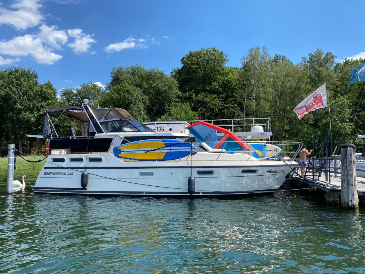 Luxusurlaub Auf Der Amavida Yacht / Scharmuetzelsee Bad Saarow Ngoại thất bức ảnh