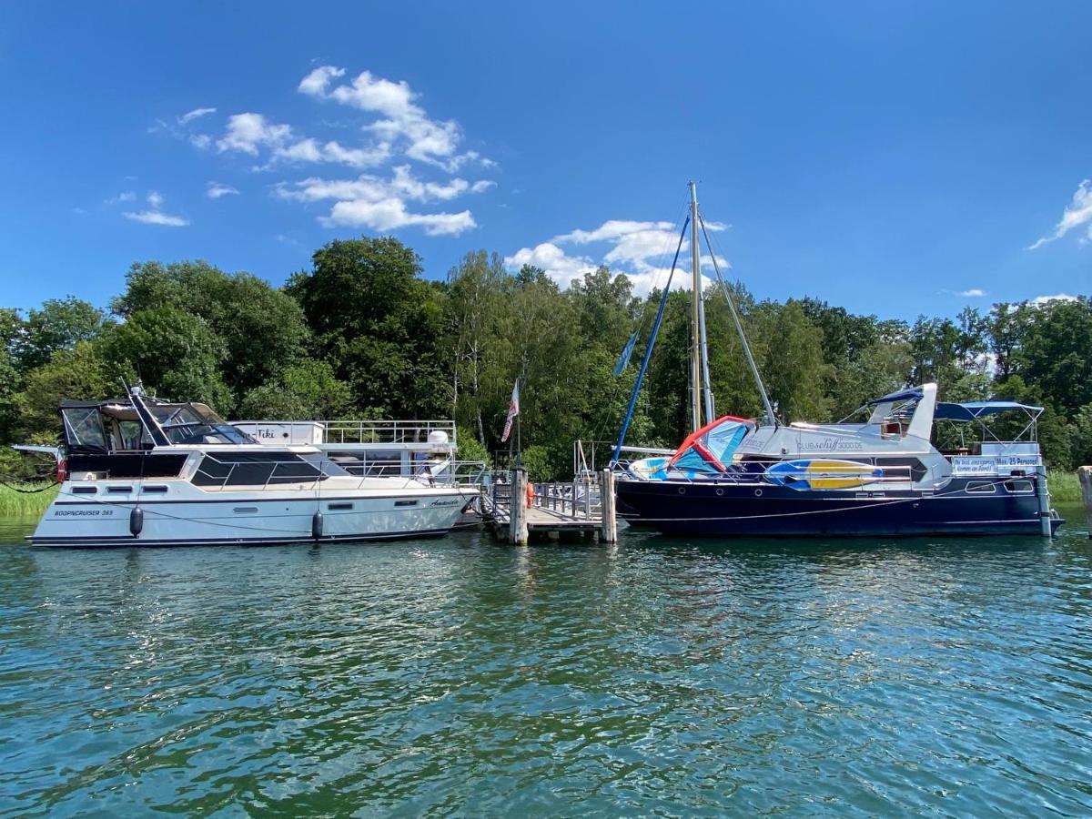Luxusurlaub Auf Der Amavida Yacht / Scharmuetzelsee Bad Saarow Ngoại thất bức ảnh