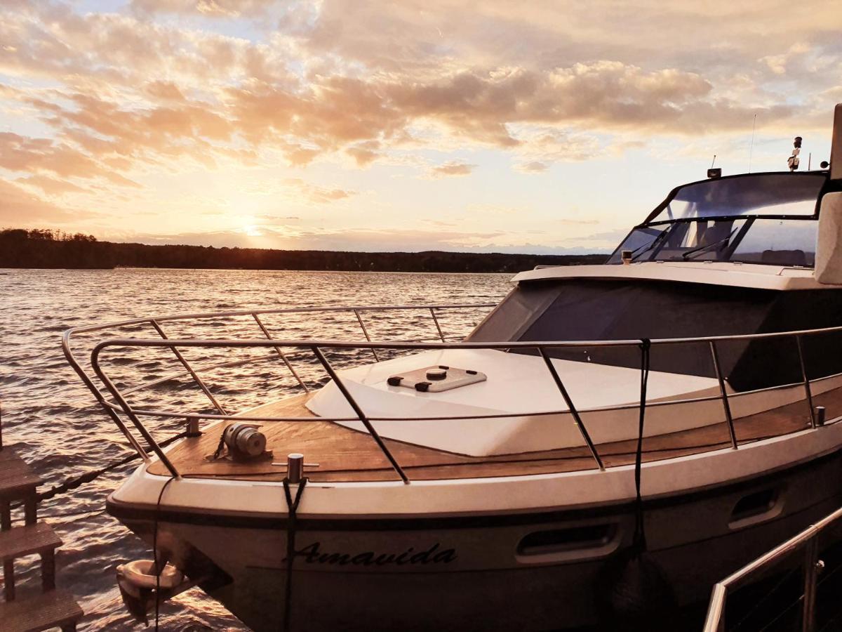 Luxusurlaub Auf Der Amavida Yacht / Scharmuetzelsee Bad Saarow Ngoại thất bức ảnh